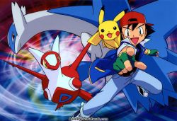 Pokemon Movie 5: Thần Hộ Mệnh Của Thành Phố Nước Latias và Latios-Pokemon Heroes