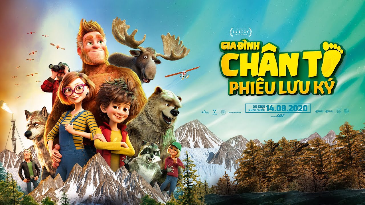 Gia Đình Chân To Phiêu Lưu Ký - Bigfoot Family